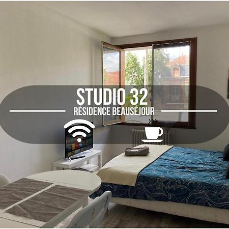Studio 32 - Residence Beausejour - Fibre Wifi - Proche Centre Ville ทรัวส์ ภายนอก รูปภาพ